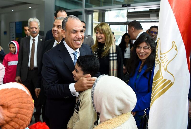 وزير الخارجية يزور مستشفى 57357 لسرطان الأطفال في اليوم العالمي لحقوق الإنسان 5 سشلشلسشي