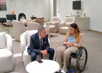 من داخل المتحف المصري الكبير.  تسهيلات عديدة وإتاحة معلوماتية لذوي الإعاقات المختلفة