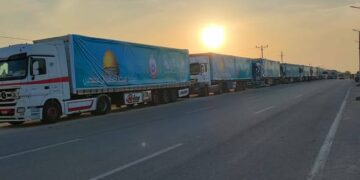 التحالف الوطني للعمل الأهلي التنموي يسيّر 19 شاحنة ألبان أطفال بوزن 9.5 طن إلى قطاع غزة