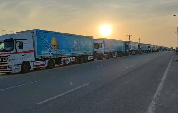 التحالف الوطني للعمل الأهلي التنموي يسيّر 19 شاحنة ألبان أطفال بوزن 9.5 طن إلى قطاع غزة 1 التحالف الوطني للعمل الأهلي التنموي يسيّر 19 شاحنة ألبان أطفال بوزن 9.5 طن إلى قطاع غزة