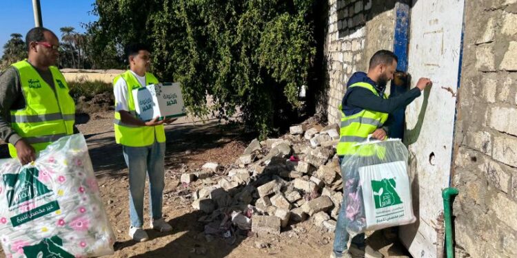 مصر الخير تطلق مبادرة «خيرك أمان ودفا» لتوزيع البطاطين وكراتين الخير على الأسر الأولى بالرعاية بالأقصر