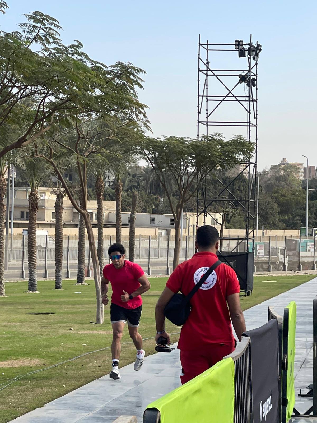 الهلال الأحمر المصري يؤمّن بطولة « ألفا فيت 2025» بالمتحف المصري الكبير طبيًا 3 سيلسيشش