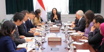 وزيرة التضامن تلتقي نائب رئيس هيئة التعاون الدولي اليابانية “JICA”