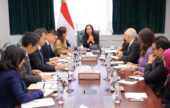 وزيرة التضامن تلتقي نائب رئيس هيئة التعاون الدولي اليابانية "JICA" 1 وزيرة التضامن تلتقي نائب رئيس هيئة التعاون الدولي اليابانية “JICA”