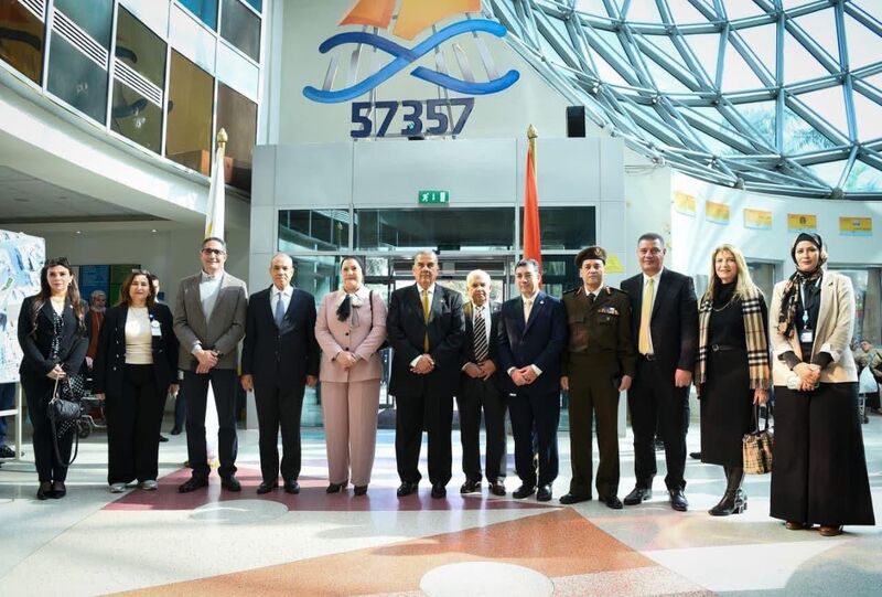 وزير الخارجية يزور مستشفى 57357 لسرطان الأطفال في اليوم العالمي لحقوق الإنسان 6 لسشييسلسشس 1