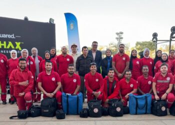 الهلال الأحمر المصري يؤمّن بطولة « ألفا فيت 2025» بالمتحف المصري الكبير طبيًا