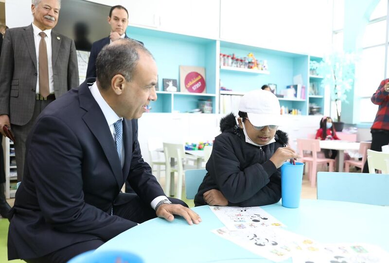 وزير الخارجية يزور مستشفى 57357 لسرطان الأطفال في اليوم العالمي لحقوق الإنسان 2 ليشليسش