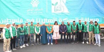 لتلبية احتياجات الأشقاء في غزة بفصل الشتاء.. التحالف الوطني يسيّر القافلة 13 بـ 150 شاحنة إغاثية