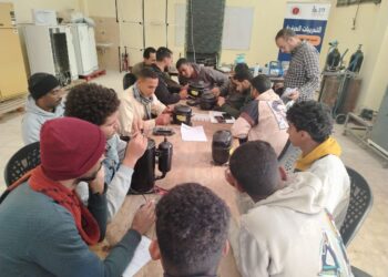 صناع الحياة تنفذ تدريبات حرفية ضمن مشروع التنمية الشاملة بقفط