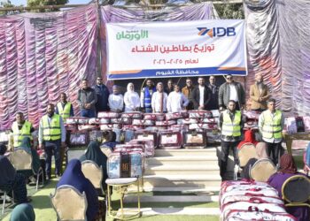 بنك التنمية الصناعية (IDB) يشارك في حملة «ستر ودفا» ويُدفئ شتاء آلاف الأسر الأولى بالرعاية