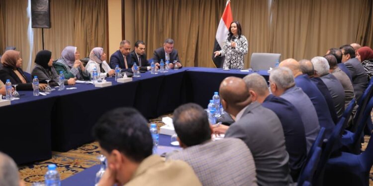 وزيرة التضامن تلتقي مديري مديريات التضامن الاجتماعي بالمحافظات