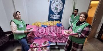 مؤسسة نبيل الكاتب الخيرية لتنمية المجتمع عضو التحالف الوطني تنفذ نشاطًا غذائيًا لتوزيع اللحوم بمحافظة البحيرة