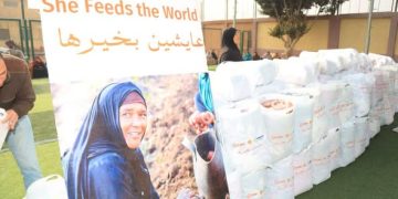 كير مصر للتنمية توزع 935 بطانية لدعم مستفيدي «عايشين بخيرها» ببني سويف