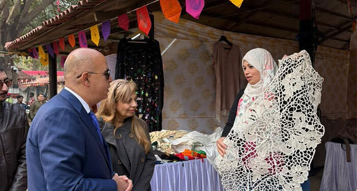 صندوق دعم الصناعات الريفية والبيئية يمثل مصر في معرض" Surajkund International Crafts Mela" بالهند 1 صندوق دعم الصناعات الريفية والبيئية يمثل مصر في معرض” Surajkund International Crafts Mela” بالهند