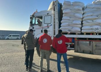 الهلال الأحمر يواصل دعمه لغزة بقافلة «زاد العزة» 136 وجهود إنسانية متواصلة بمعبر رفح