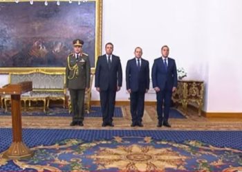 الوزراء الجدد يؤدون اليمين الدستورية أمام الرئيس عبد الفتاح السيسى