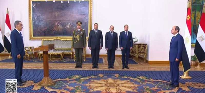 الوزراء الجدد يؤدون اليمين الدستورية أمام الرئيس عبد الفتاح السيسى