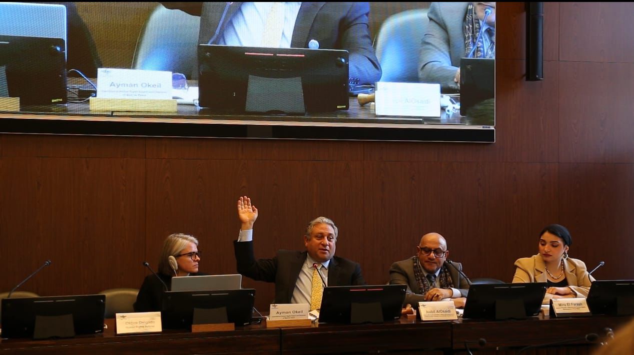 من مقر الأمم المتحدة بجنيف.. ماعت تحذر من إطالة الحرب في اليمن بسبب التدخلات الخارجية 3 ماعت تحذر من إطالة الحرب في اليمن بسبب التدخلات الخارجية