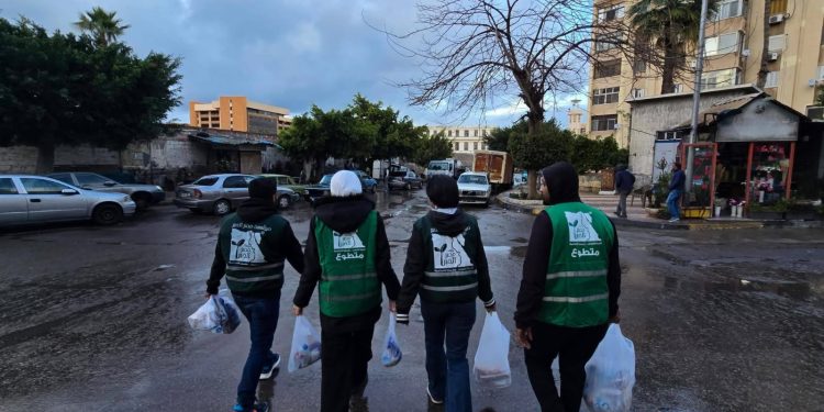 مصر الخير تواصل جهودها الميدانية لمواجهة تداعيات الظروف الجوية