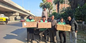 مؤسسة نبيل الكاتب الخيرية توزع 4000 وجبة و2000 كرتونة