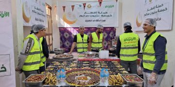 جمعية الأورمان تواصل توزيع اللحوم ووجبات الإفطار بعدد من المحافظات خلال رمضان