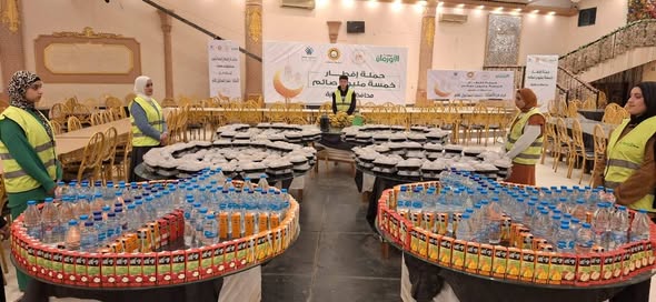 جمعية الأورمان تواصل توزيع اللحوم ووجبات الإفطار بعدد من المحافظات