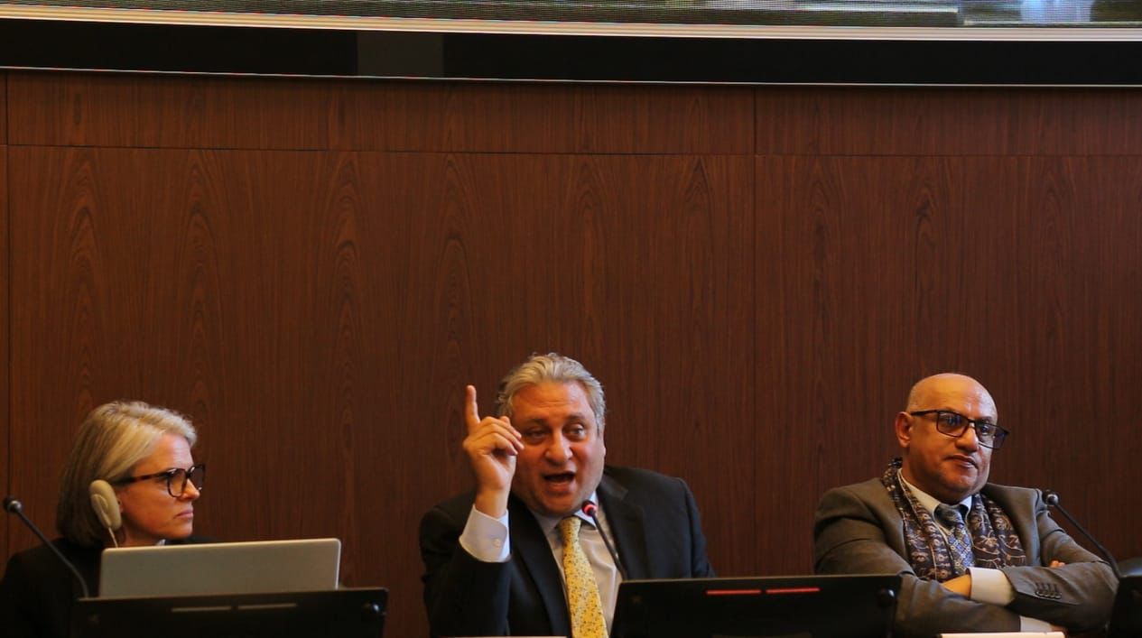 من مقر الأمم المتحدة بجنيف.. ماعت تحذر من إطالة الحرب في اليمن بسبب التدخلات الخارجية 4 لسيسشلسلشس